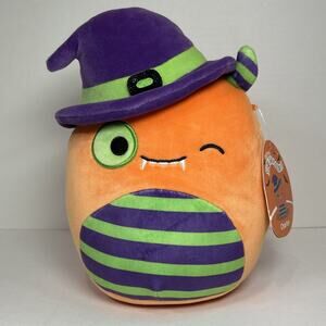 Squishmallow Charlon the Wizard 9" Halloween 2023 Plush Kellytoy NWT Rare